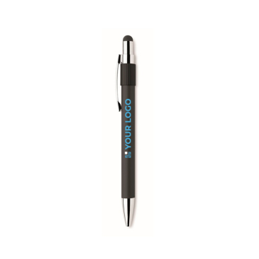 Antistressbalpen met spinner aan de bovenkant, blauwe inkt