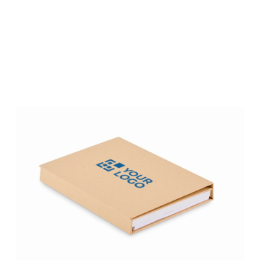 Notitieblokset met plaknotities en schrijvenset
