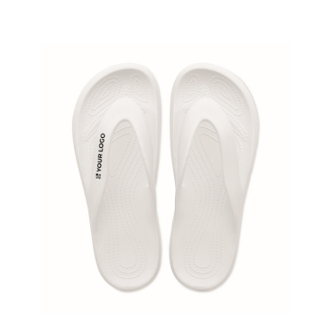 Personaliseerbare plastic strandslippers