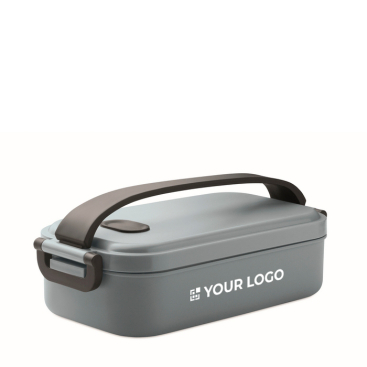 Plastic lunchbox met hermetisch deksel en sluitclips 800 ml