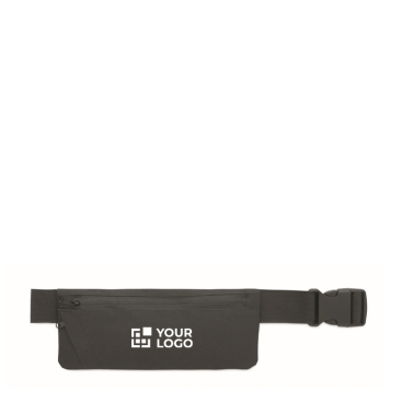 Hardloopheuptas van RPET-polyester 600D met rits