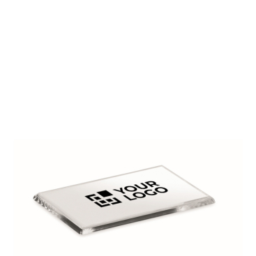 Rechthoekige magnetische acryl fotolijst voor koelkast