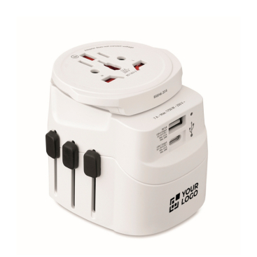 Universele adapter met USB-A- en USB-C-connectoren 20W