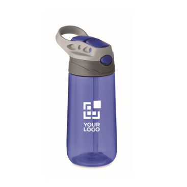 Bedrukte drinkfles met drinktuit