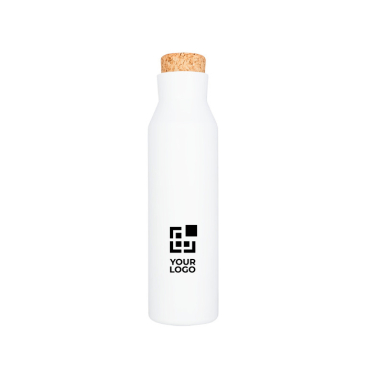 Reclame drinkfles met originele kleur zwart