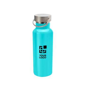 Fles van gerecycled roestvrij staal, ideaal voor water 500ml