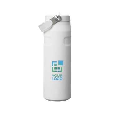Drinkfles van gerecycled RVS met opklapbaar rietje 700 ml - Stanley