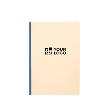 Notitieboek zachte kaft van suikerriet en RPET A5, gelijnde pagina’s