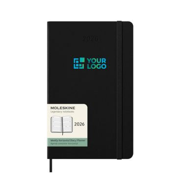 Horizontale weekagenda met binnenvak Moleskine