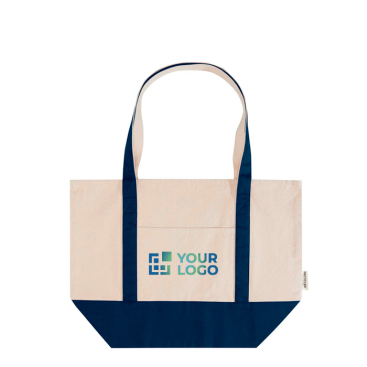 Multifunctionele tas van gerecycled katoen met hengsels 320 g/m²