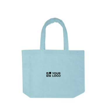 Strandtote met soft-touch afwerking en groot hoofdvak