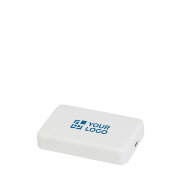 Magnetische draadloze powerbank van gerecycled plastic 10.000 mAh