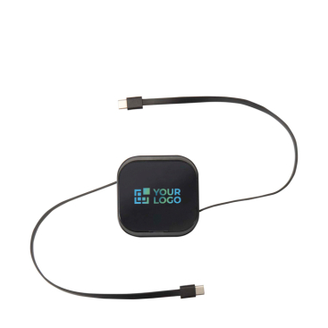 Uittrekbare 5-in-1 snellaad- en datakabel 100W