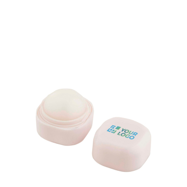 Lippenbalsem met vanillegeur en vierkante plastic behuizing SPF 15