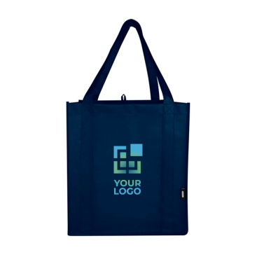 Tas van gerecycled polyester met verstevigde bodem 29L