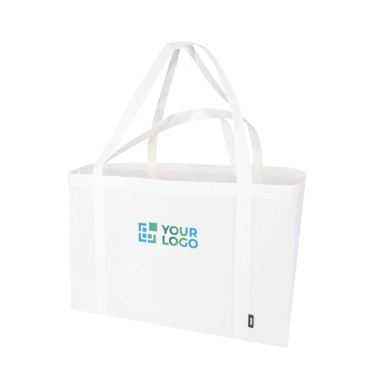 Extra grote handtas van gerecycled polyester met hengsels 65L