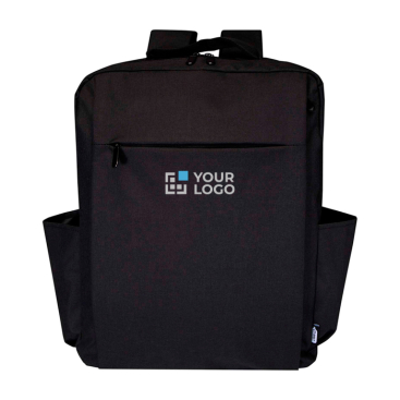 Rugzak van gerecycled polyester met laptopvak 15 inch