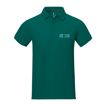 Polo met korte mouwen van katoen in piqué 200 g/m² Elevate Life 