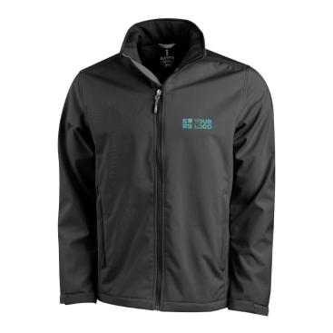 Softshell jas bedrukken, 400 g/m2 weergave met jouw bedrukking