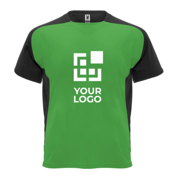 Unisex sportshirt met korte mouwen van polyester, 140 g/m², Roly 