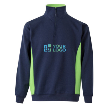 Werktrui van fleece, van polyester en katoen 260 g/m² Velilla 