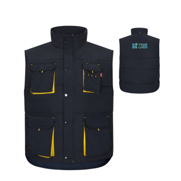 Werkvest met meerdere zakken, van polyester, 120 g/m² Velilla 