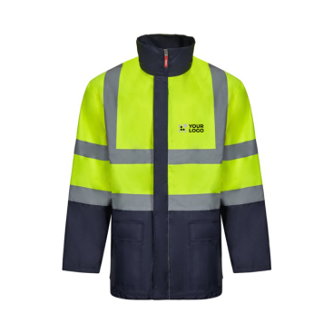 Werkjas 4-in-1, tweekleurig, van polyester 180 g/m² Velilla 