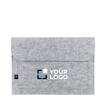 Map van gerecycled vilt met laptopvak 14 inch