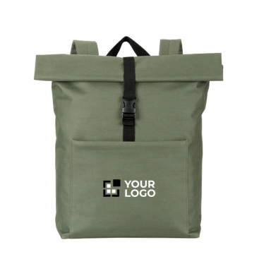 Multifunctionele rugzak met oprolsluiting voor een 17,3 inch laptop