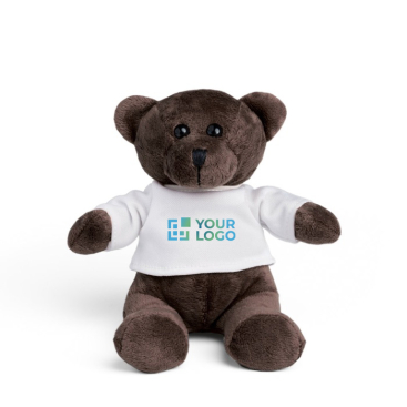 Pluche teddybeer met T-shirt om te personaliseren met logo Mister Bear