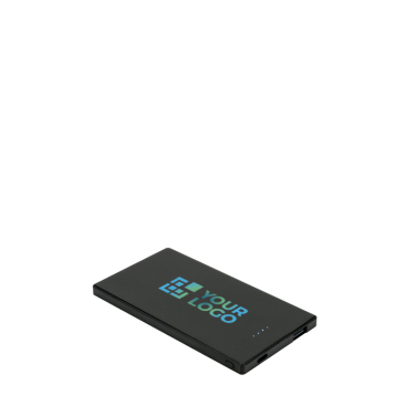 Dunne en duurzame externe batterij van roestvrij staal 5.000 mAh