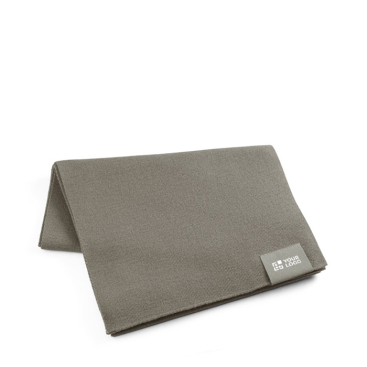 Sjaal van gerecycled RPET polyester met personaliseerbare patch