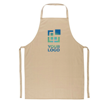 Keuken geschikt keperstof schort van katoen 180 g/m²