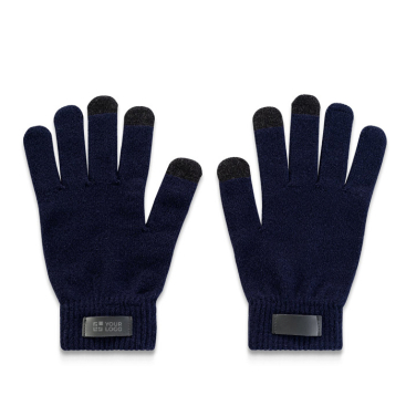 Handschoenen van gerecycled polyester rPET met touchscreen vingers