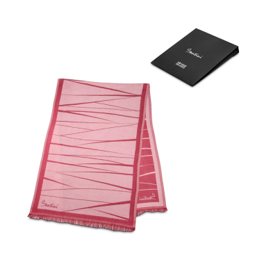 Elegante dames-sjaal van viscose en polyester, 225 g/m²