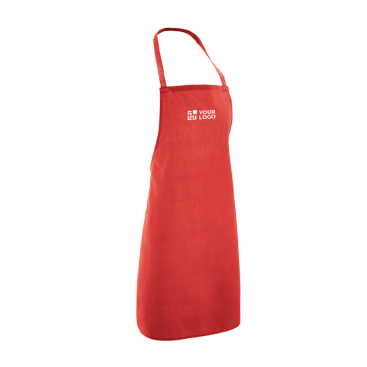 Voordelige lange schort van 180 g/m2 katoen Gourmet