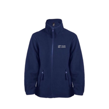 Fleece vest met logo bedrukken, 300 g/m2 in kleur