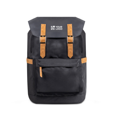 Waterbestendige RPET rugzak met magneetsluitingen 15,6''