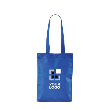 Non-woven tas met lange handvatten, ideaal voor boodschappen 70 g/m² met jouw bedrukking