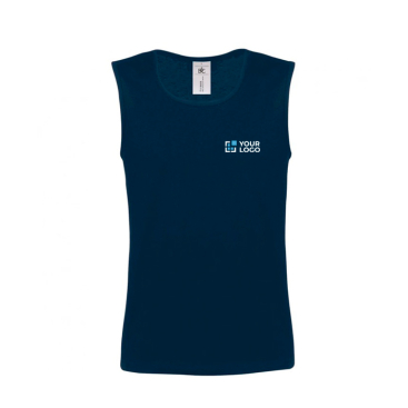 Mouwloos shirt van katoen voor heren 145 g/m² B&C 