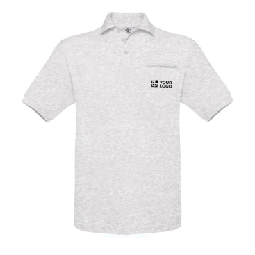 Poloshirt van 100% katoen voor heren met korte mouwen 180 g/m² B&C 
