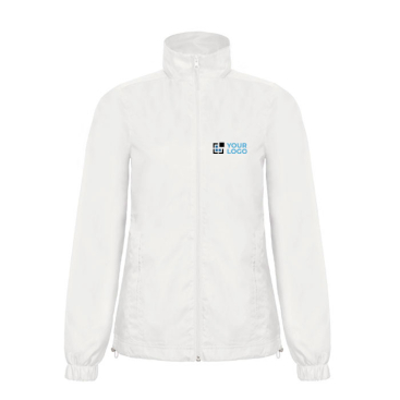 Polyester damesjas, waterdicht en winddicht B&C met jouw bedrukking