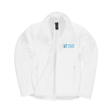 Elastisch softshell-jack van polyester voor dames 300 g/m² B&C met jouw bedrukking
