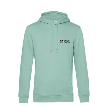 Modern sweatshirt van biologisch katoen met capuchon 280 g/m² B&C