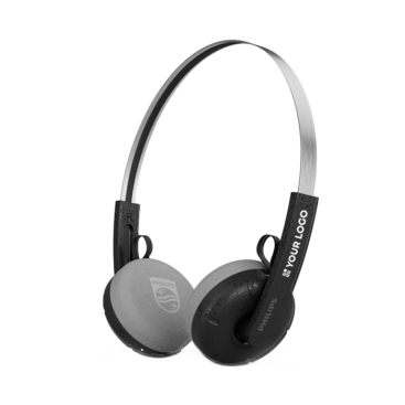 Hoofdtelefoon met retrodesign van het merk Phillips