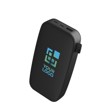 Rechthoekige powerbank om tot 3 apparaten tegelijk op te laden 20W