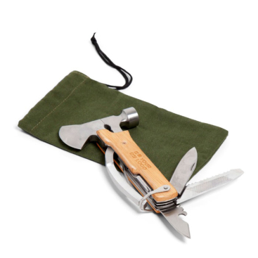 Luxe multitool set van het merk Orrefors Hunting met jouw bedrukking