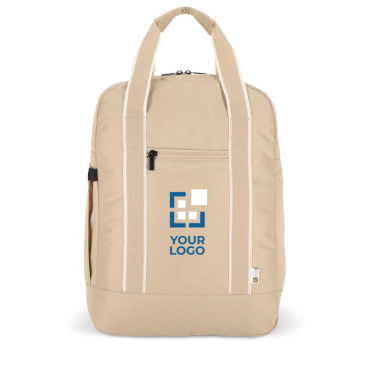 Rugzak van RPET voor laptop met tasfunctie 15.6 inch