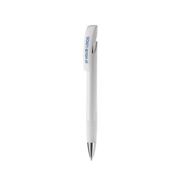 Pen bedrukken van plastic en metaal met kleurdetails met jouw bedrukking