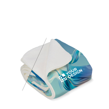 Ultra zachte polar fleece deken voor sublimatie 510 g/m²